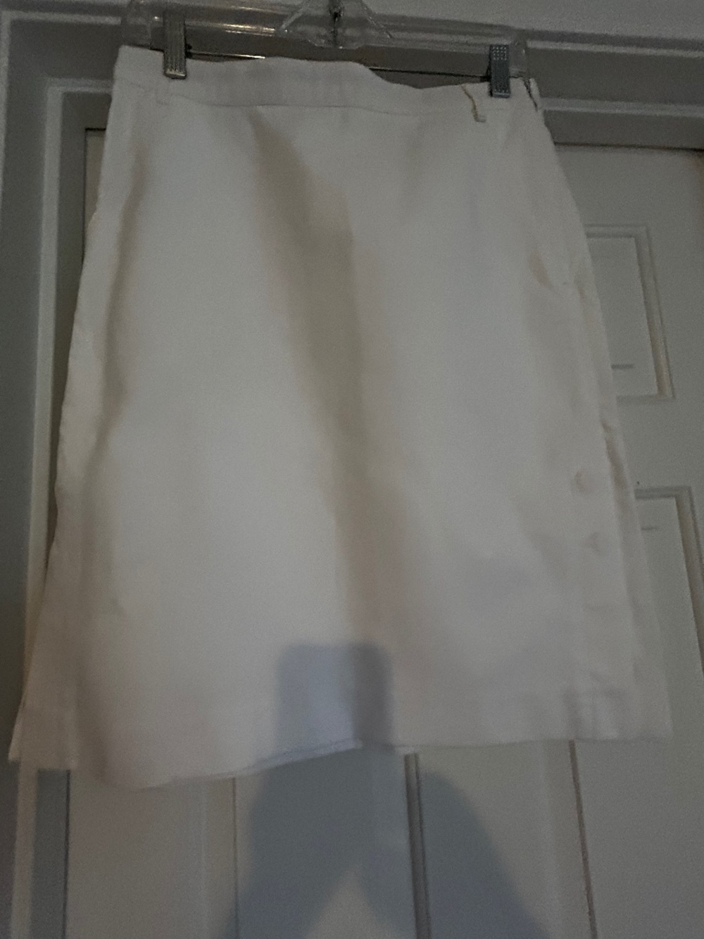 MALO white cotton skirt size 42